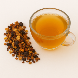 תה פסיפלורה ותפוח